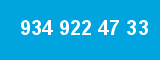 934 922 47 33 934 922 47 33